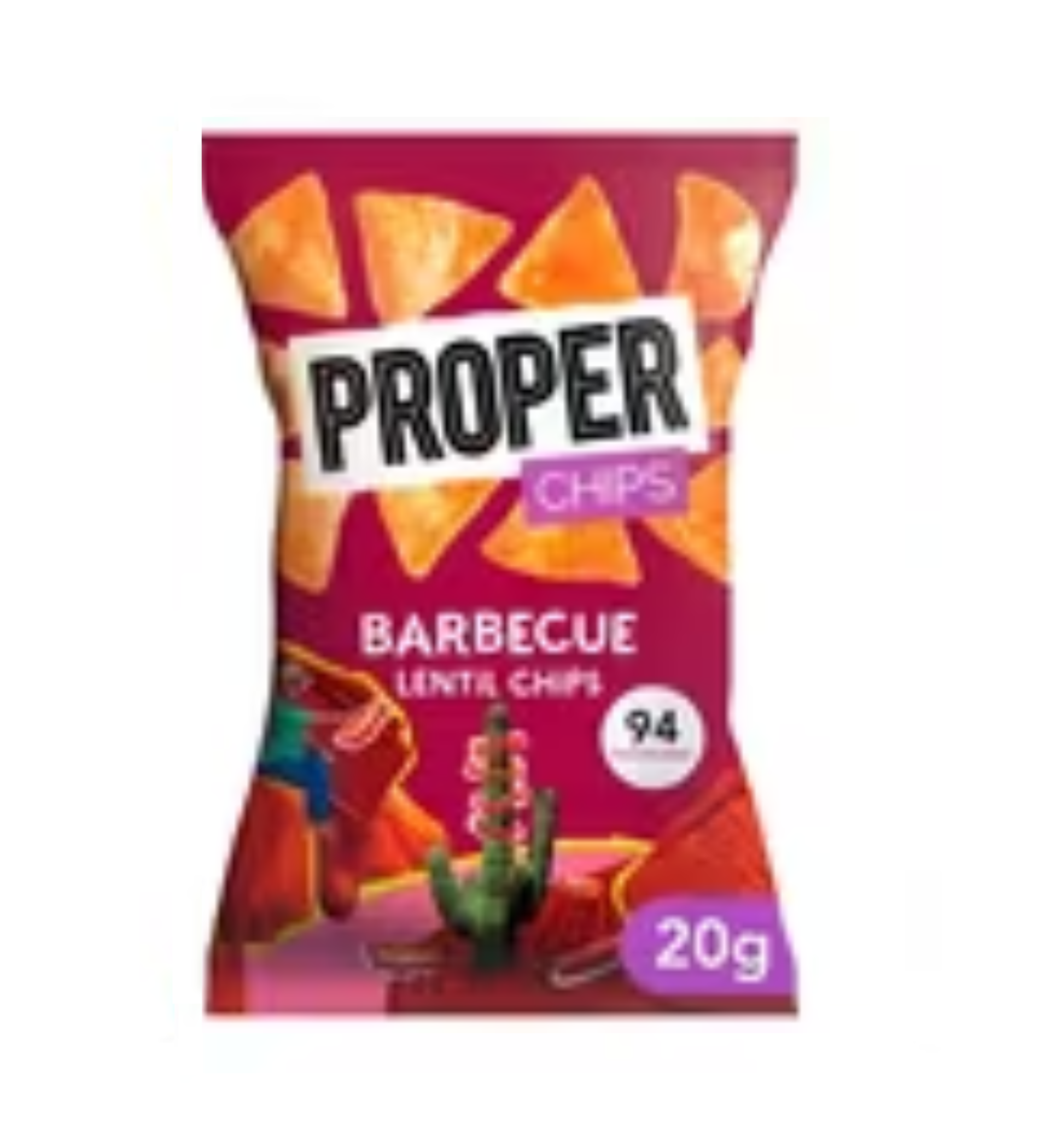 BBQ Lentil Crisps
